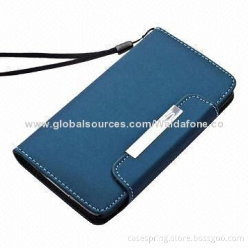 Leather Case for Samsung Galaxy S5 with Card Slot